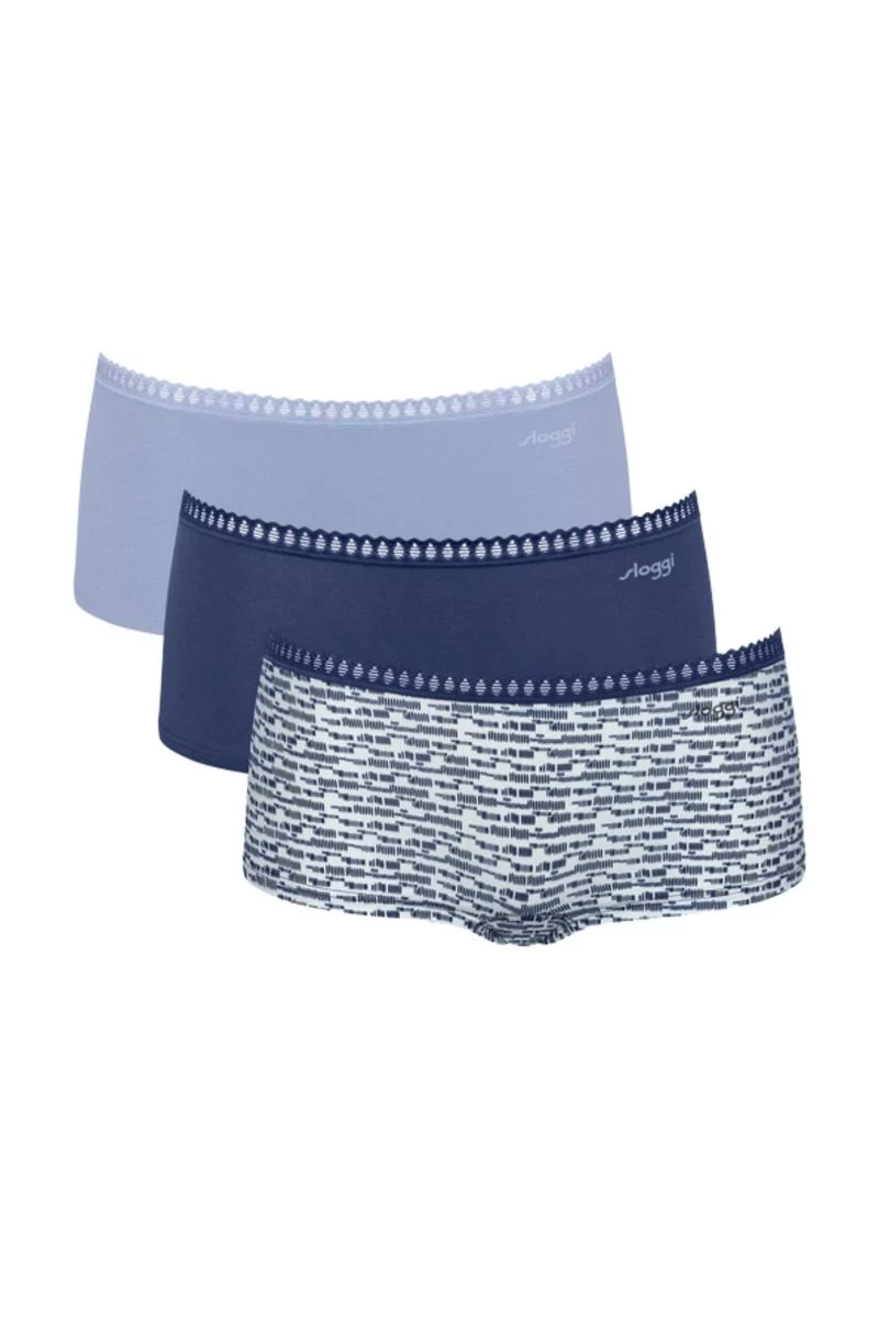 Short Slips "Sloggi" SHORT GO CRUSH V003 3 τεμάχια
