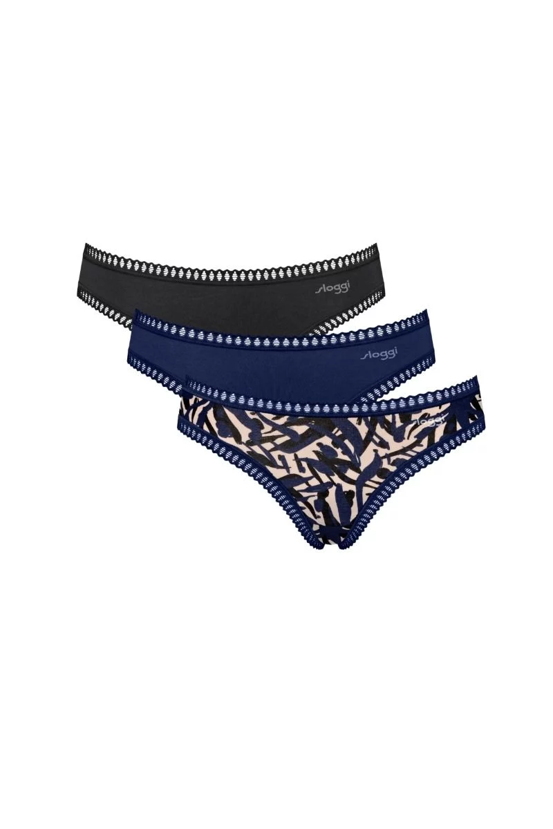 Mini "Sloggi" GO CRUSH 3 τεμάχια πολύχρωμα