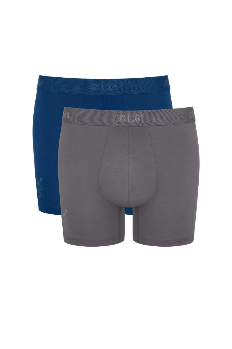 Ανδρικά εσώρουχα Shorts "Sloggi" SLG BASE 2 τεμάχια μποξεράκια βαμβακερά