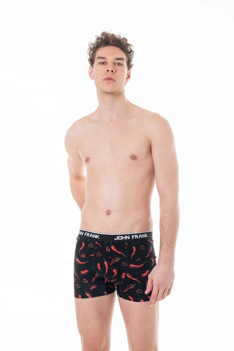 Ανδρικό Boxer John Frank SO HOT βαμβακερό