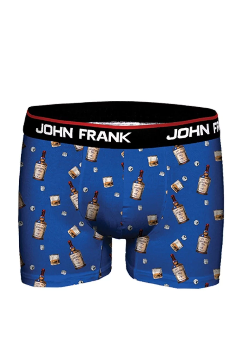 Ανδρικό Boxer John Frank ICED WHISKEY βαμβακερό