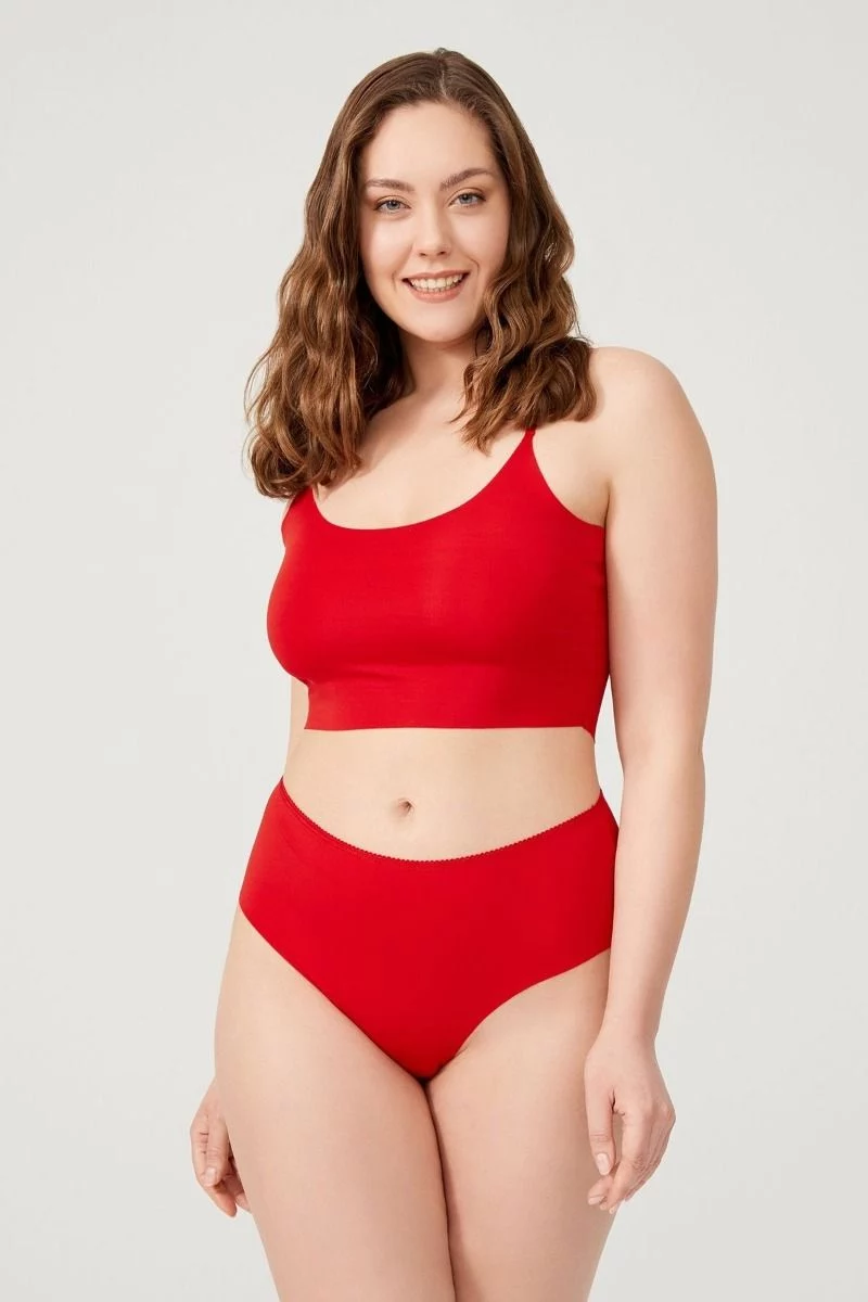 Laser Cut Slip "CottonHill" - Big Size INVISIBLE