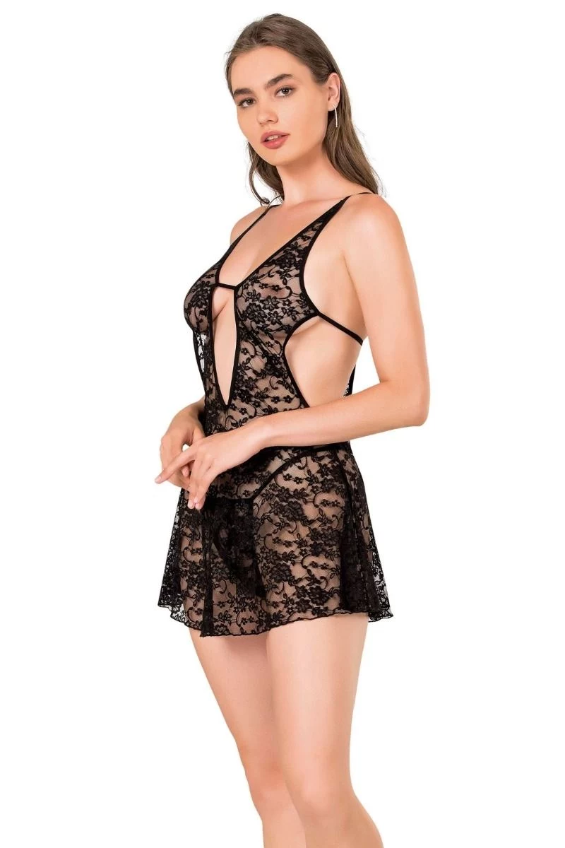 Γυναικείο baby doll με εσώρουχο Moongirl SARA