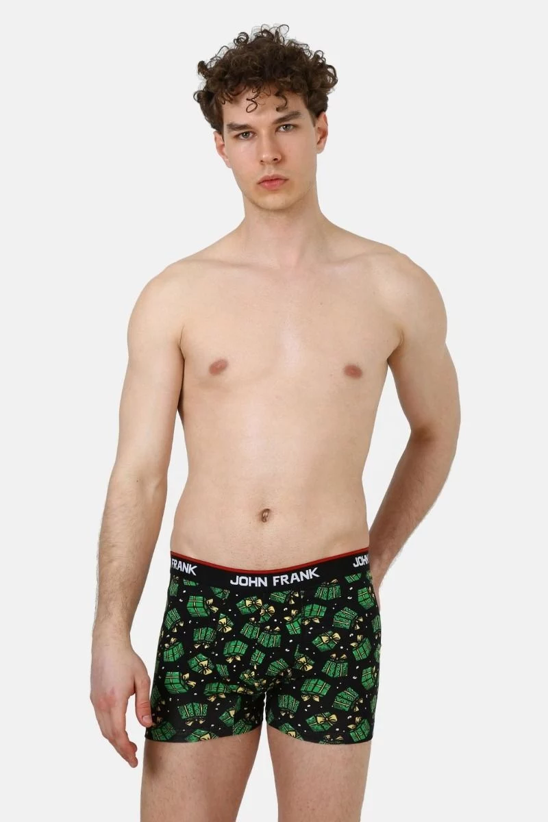 Εσώρουχο Boxer John Frank GIFT BOX - Christmas Edition
