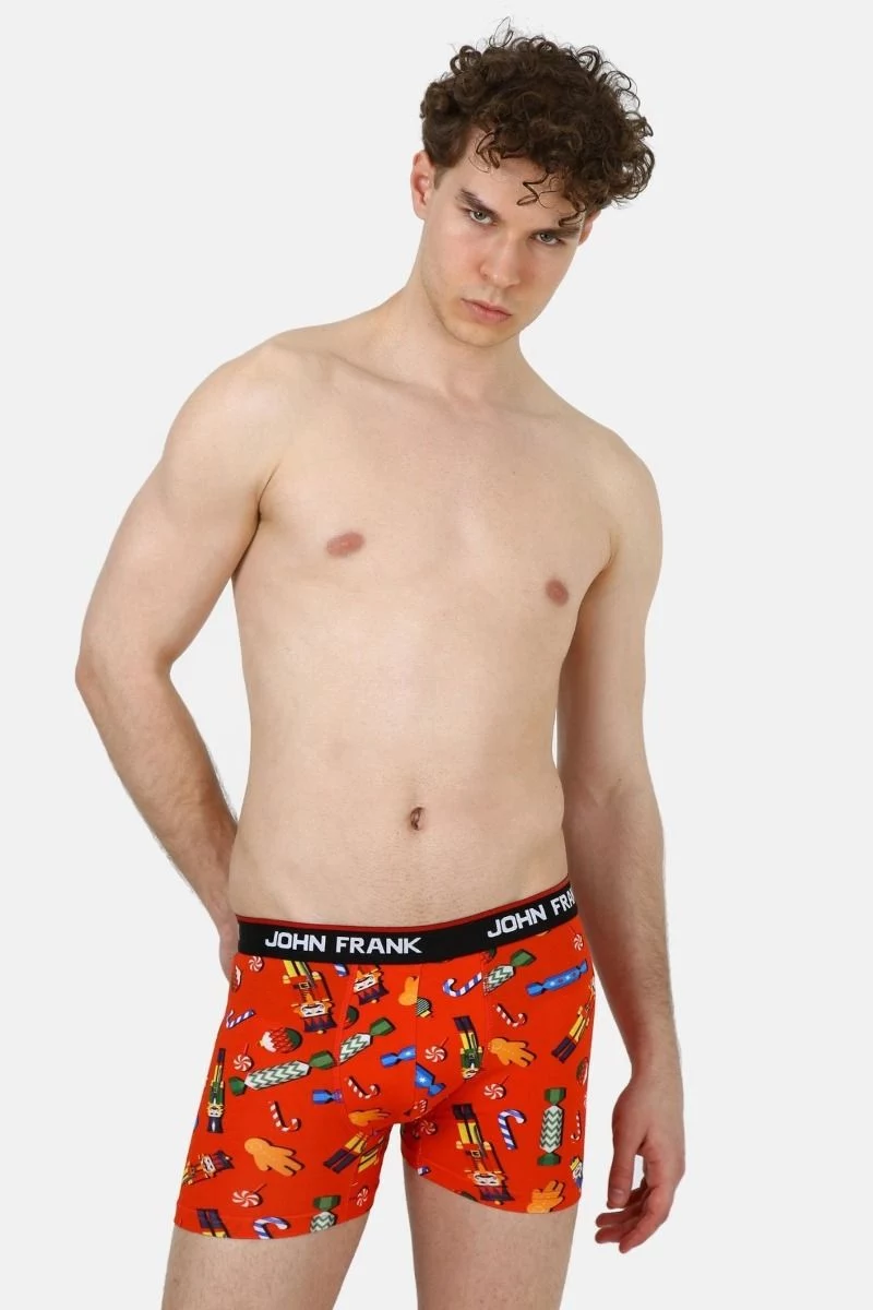 Εσώρουχο Boxer "John Frank" NUT CRACKER - Christmas Edition