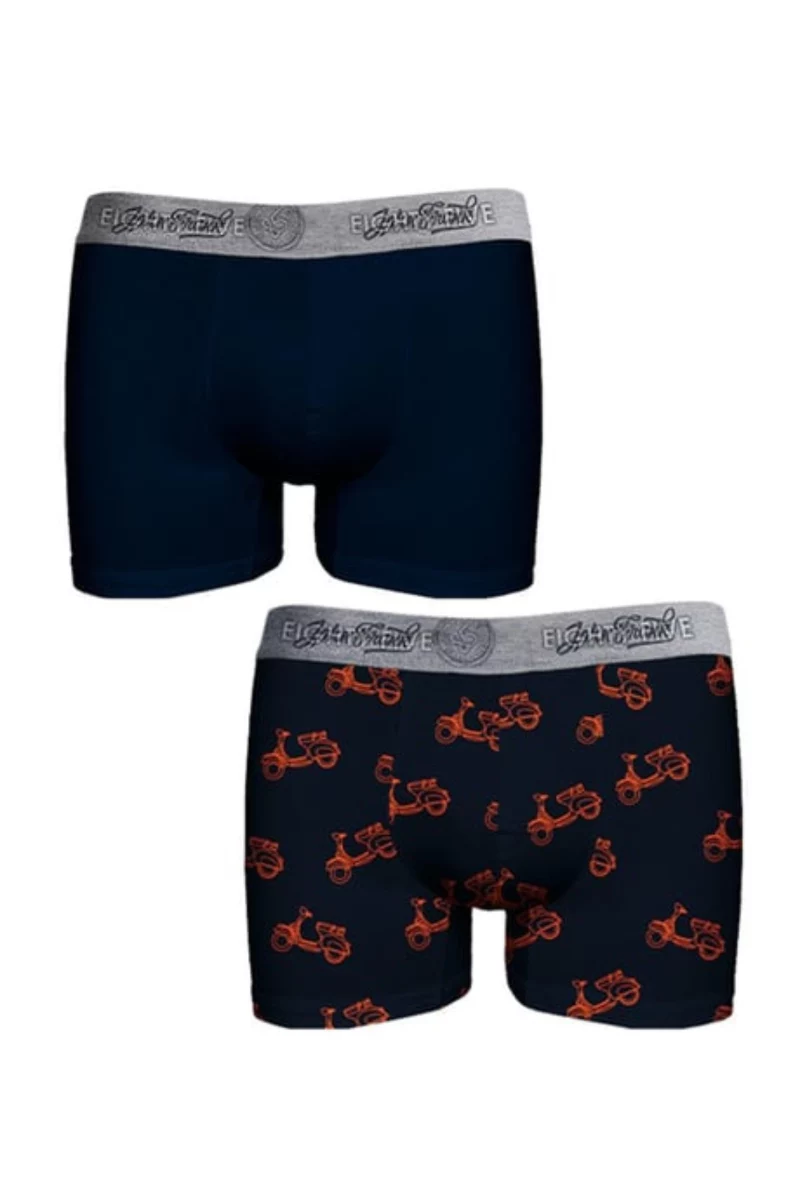 Ανδρικά Boxers John Frank EIGHTY FIVE SCOOT 2 Τεμάχια βαμβακερα