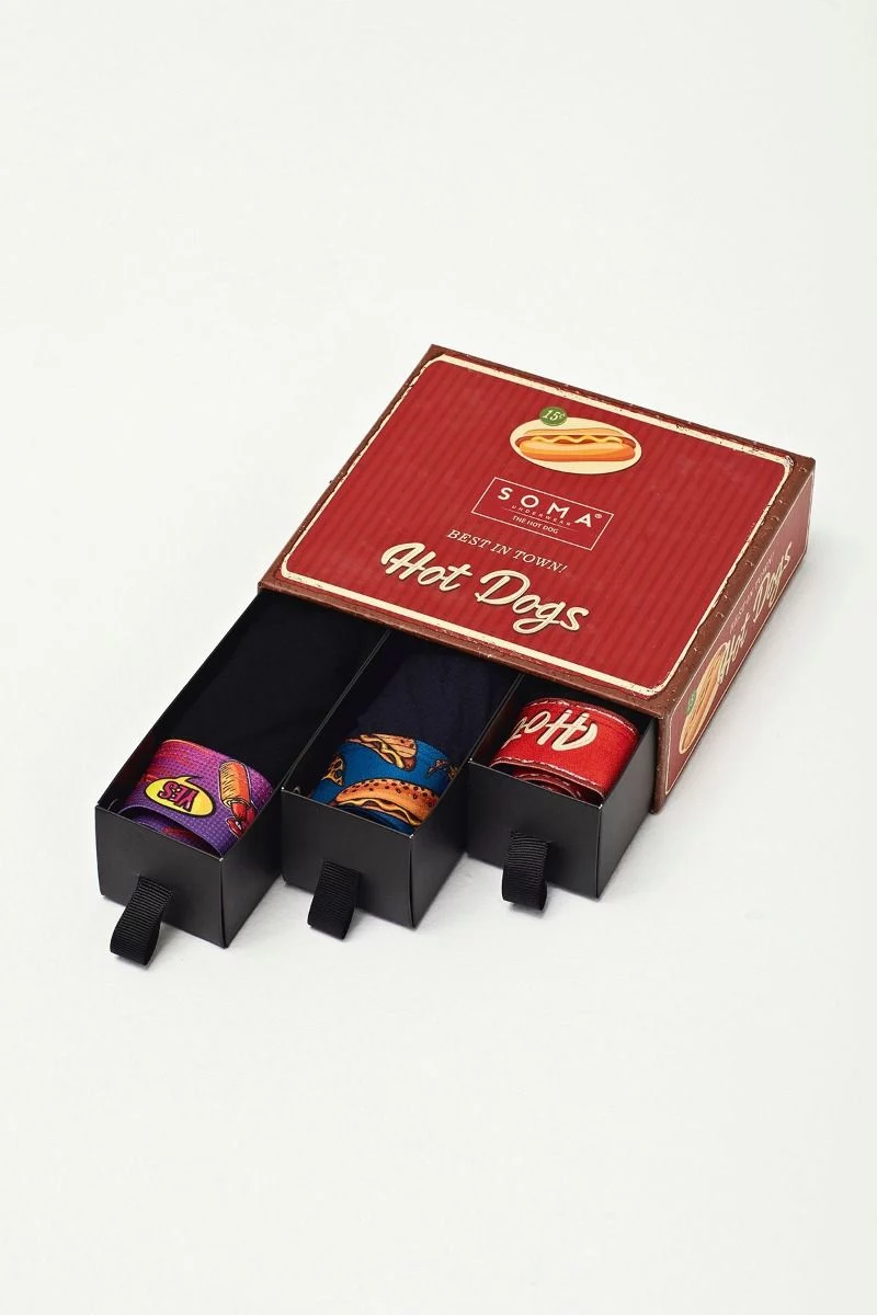 Boxers "Soma" HOT DOG 3 τεμάχια