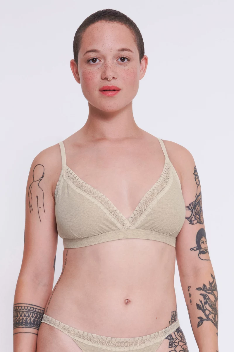 Γυναικείο Bralette Sloggi GO RIBBED R 10217718-Μ013