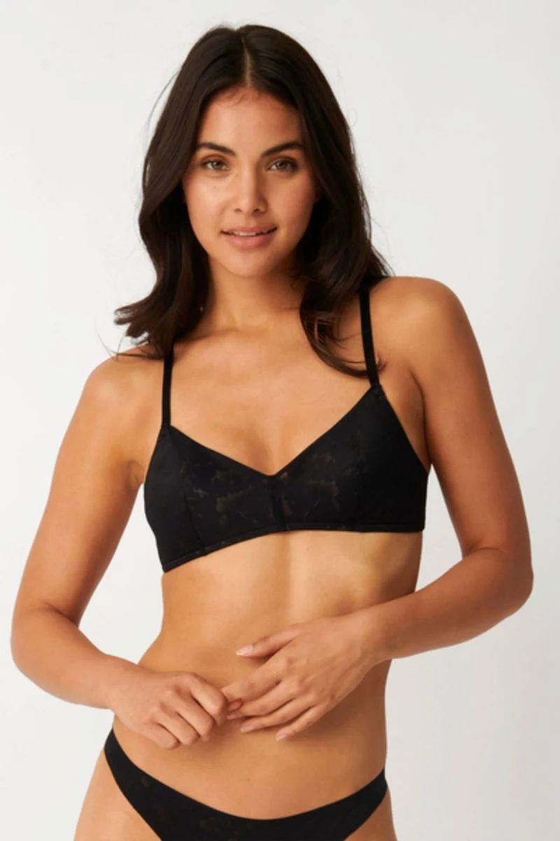 Γυναικείο bralette Sloggi ZERO LACE 2.0 μπεζ 