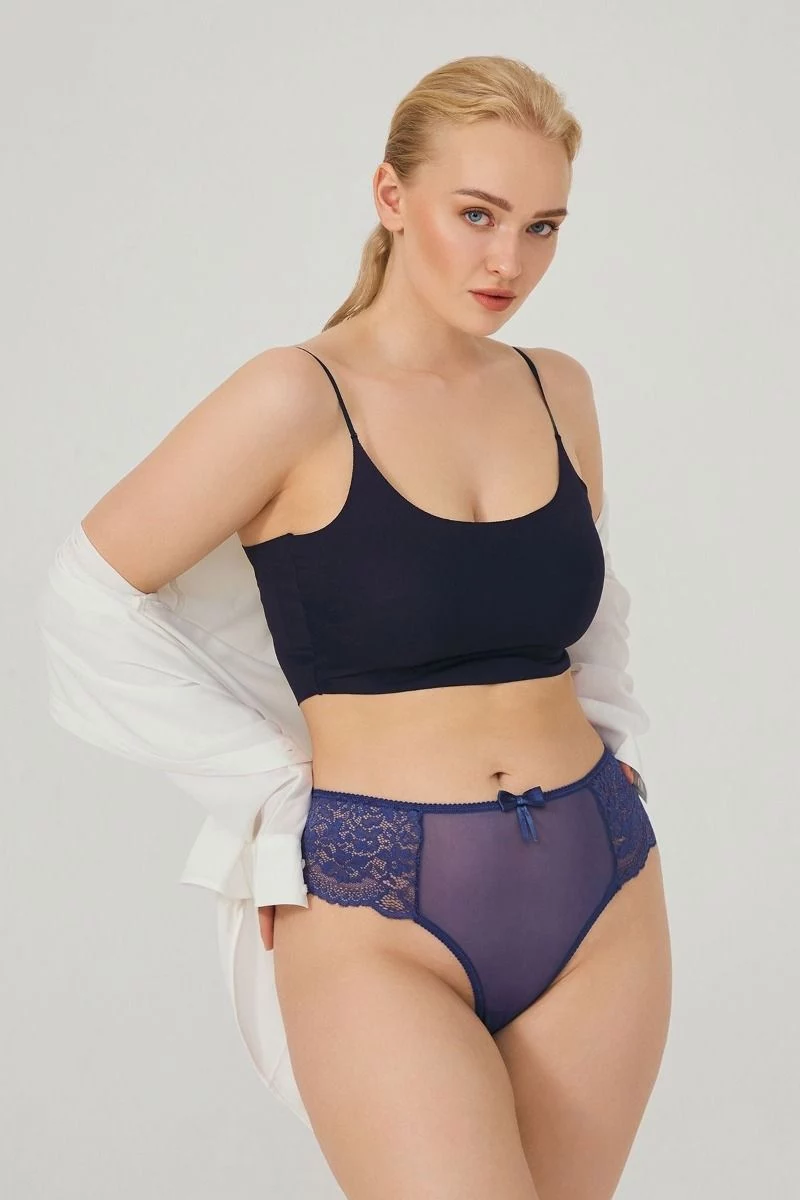 Γυναικείο brazilian εσώρουχο plus size  CottonHill AALIYAH RAF