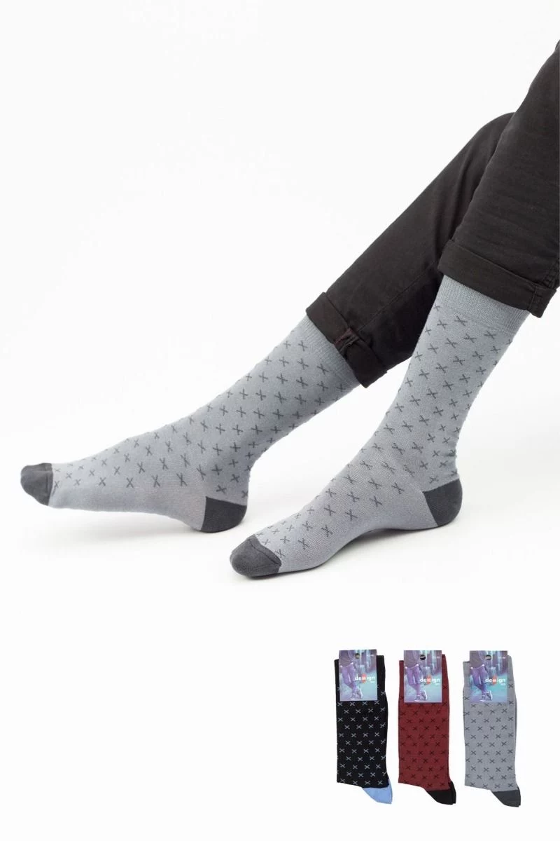 Ανδρικές Casual Κάλτσες Design WRONG II 3 ζευγάρια