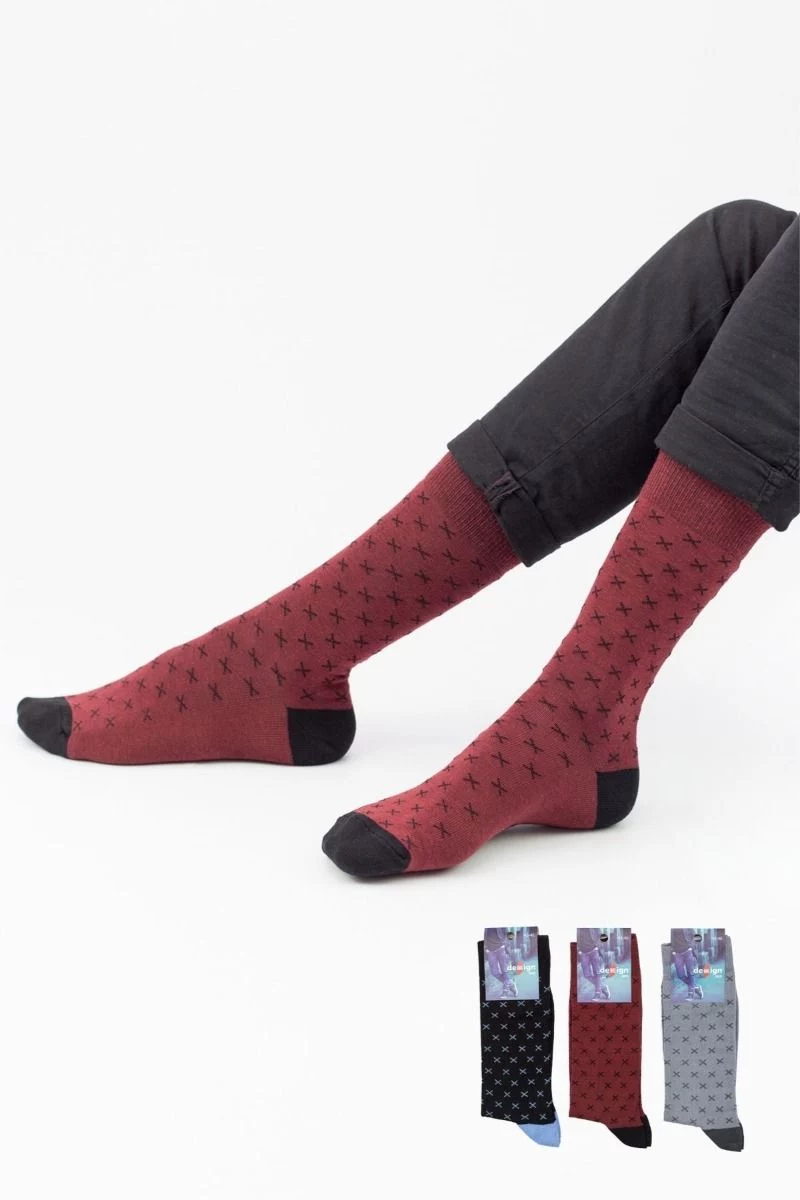 Ανδρικές Casual Κάλτσες Design WRONG II 3 ζευγάρια