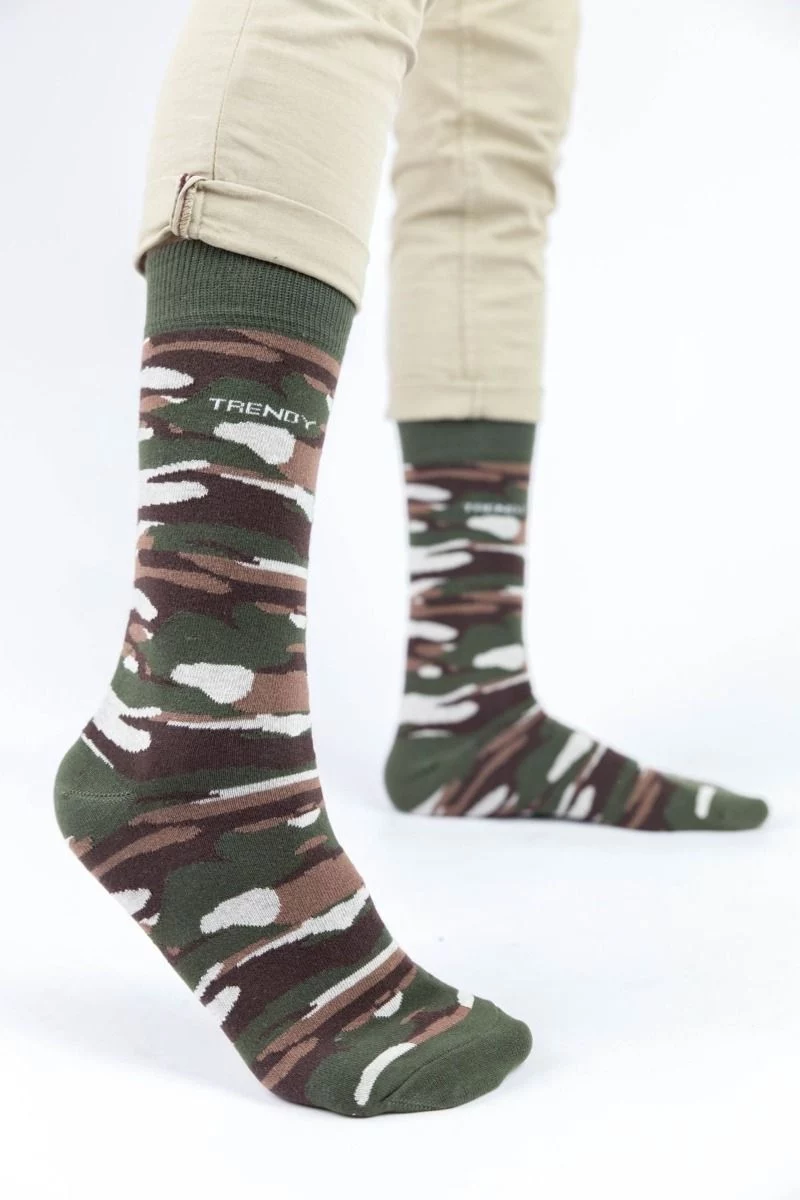 Ανδρικές Casual Κάλτσες Trendy MILITARY