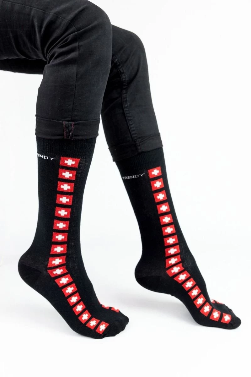  Casual Κάλτσες "Trendy" RED CROSS II