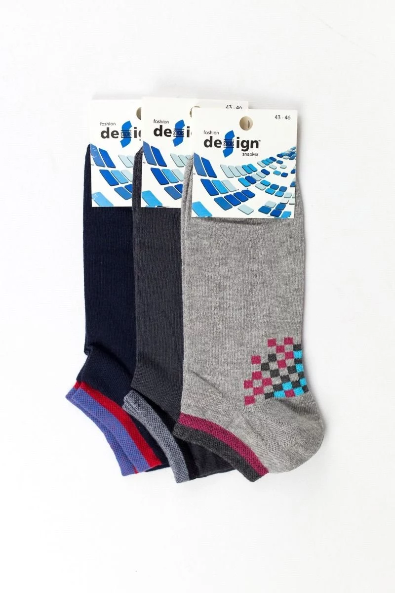 Ανδρικές Κάλτσες "Design" CHRIS 3 ζευγάρια