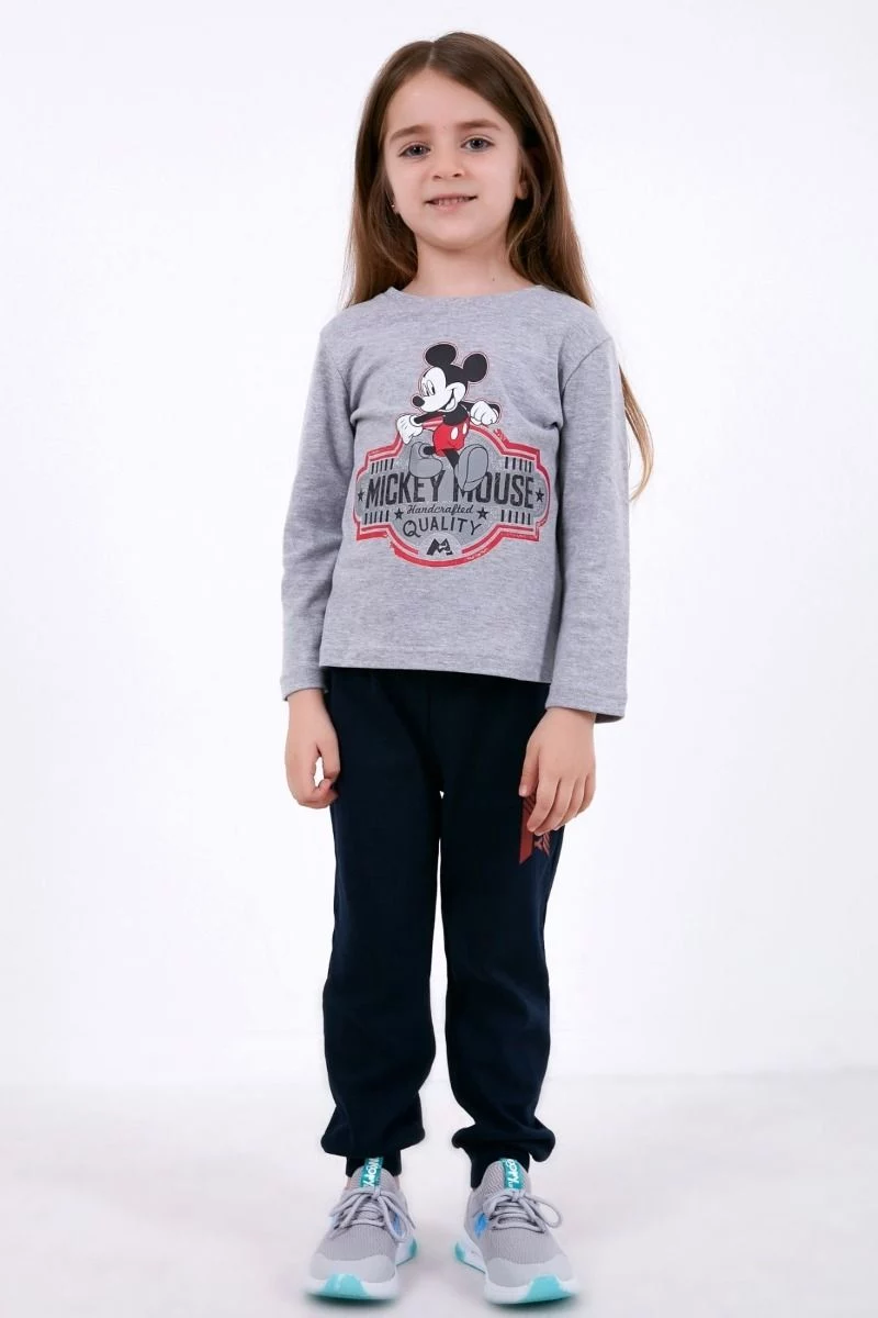  Χειμωνιάτικη πιτζάμα κοριτσίστικη Disney με σχέδιο mickey mouse