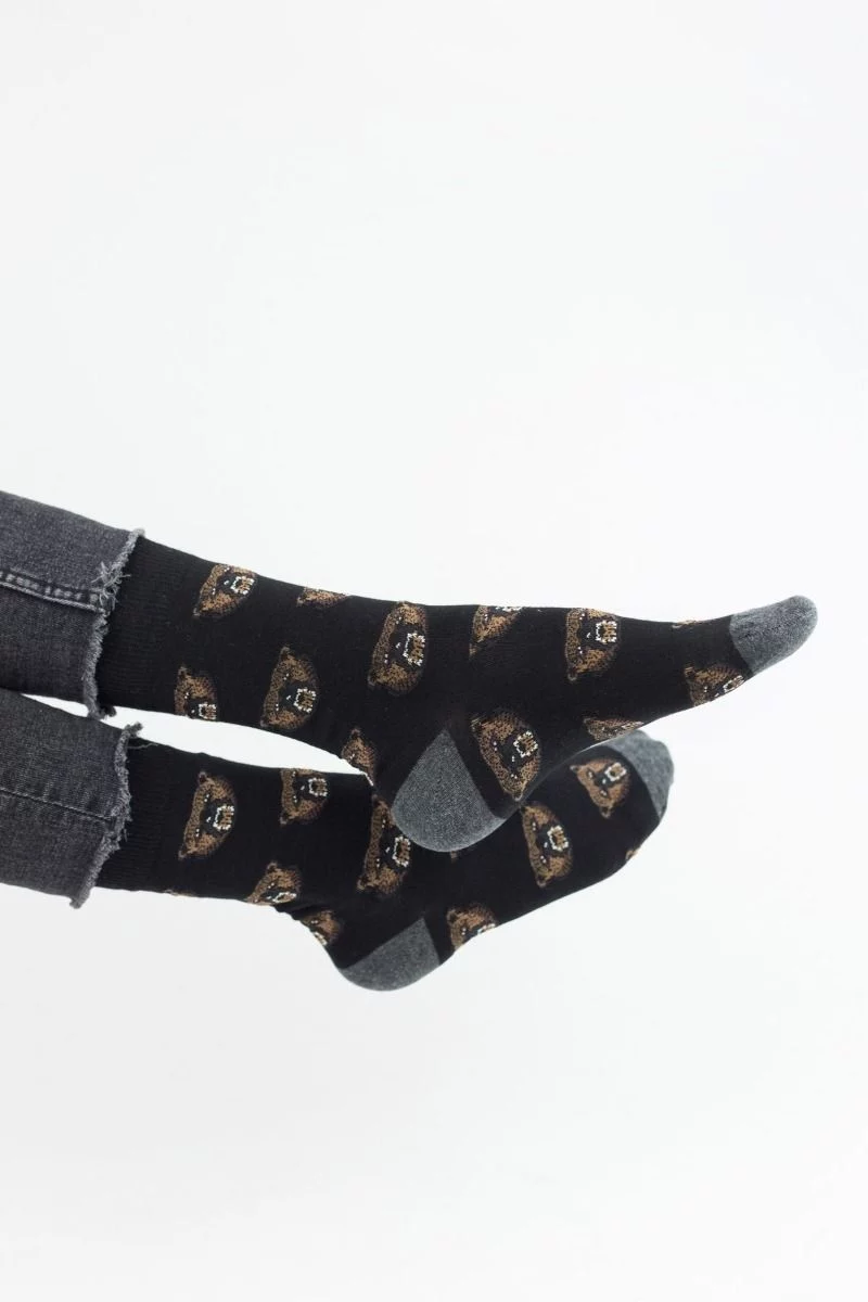 Ανδρικές Fashion Κάλτσες John Frank ANGRY BEAR