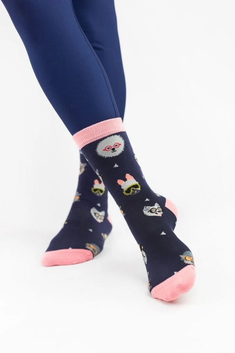 Γυναικείες Fashion Κάλτσες John Frank COOL CAT