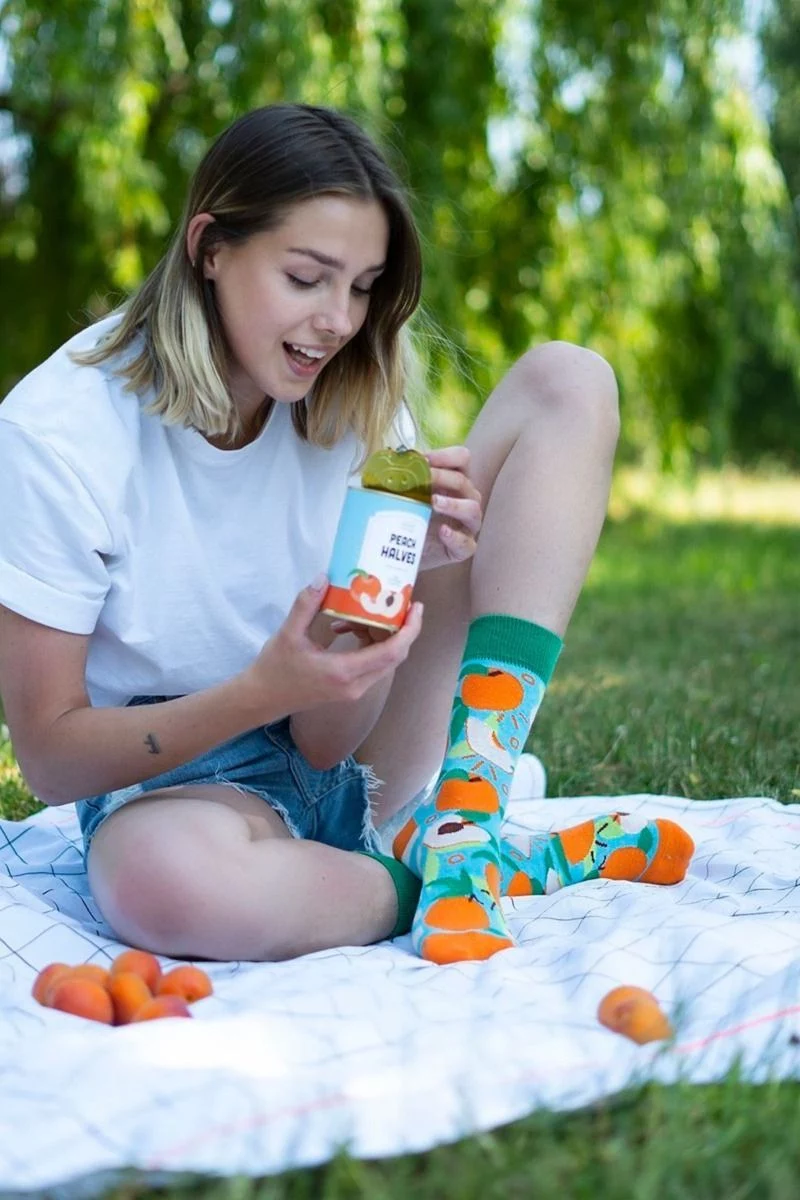 Γυναικείες fashion κάλτσες Soxo PEACH HALVES