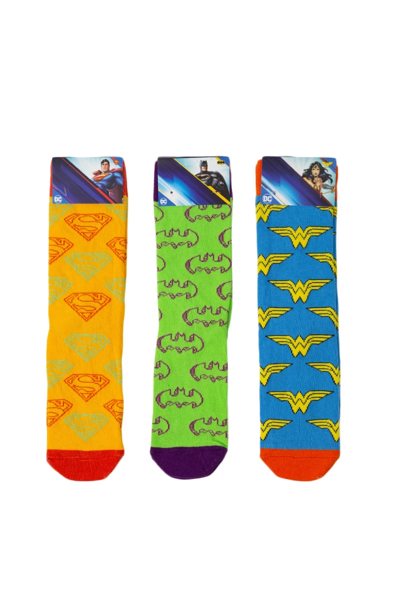 Γυναικείες Fashion Κάλτσες Warner Bros DC HEROES ζευγάρια
