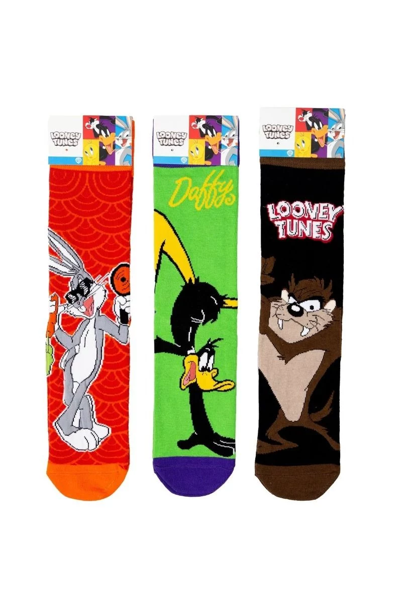 Ανδρικές Fashion Κάλτσες Warner Bros LOONEYTUNES VI 3 ζευγάρια