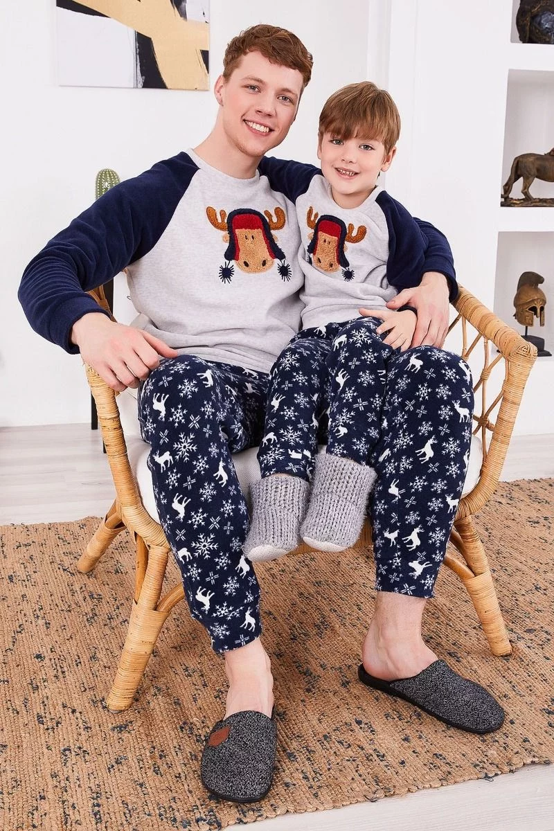 Ανδρική Πιτζάμα Fleece "Arnetta" LAPLAND
