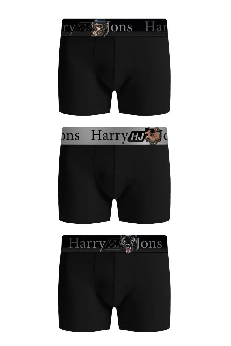 Ανδρικά μποξεράκια Harry Jons ANIMALS 3 τεμάχια