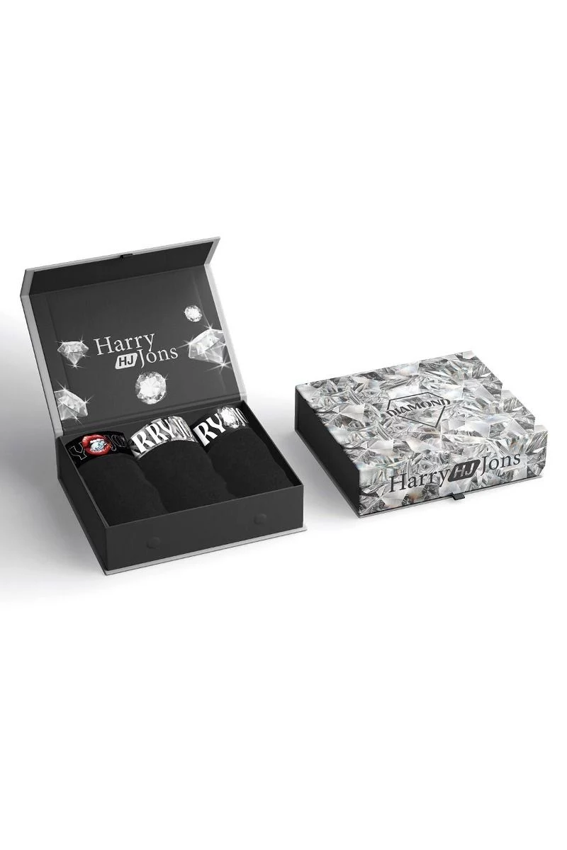 Ανδρικά μποξεράκια  Harry Jons DIAMONDS 3 τεμάχια