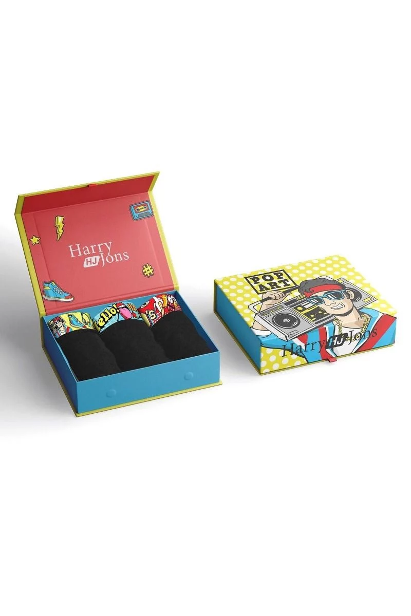 Boxers "Harry Jons" POP ART 3 τεμάχια