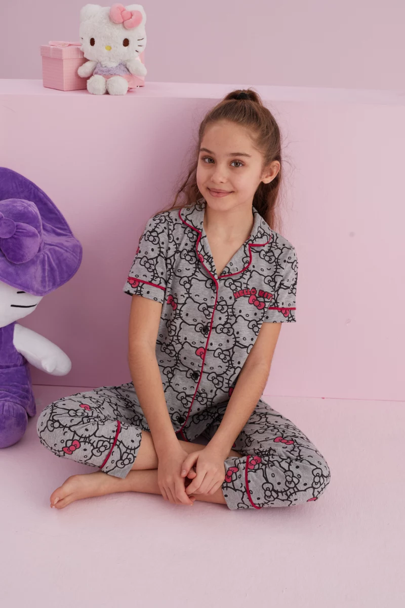 Παιδική Πιτζάμα Hello Kitty HAPPY