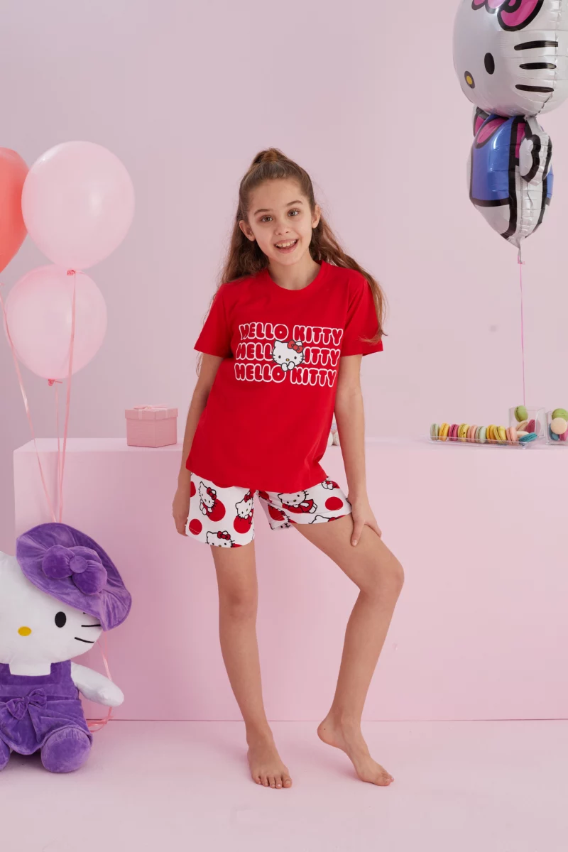 Παιδική Πιτζάμα Σορτσάκι Hello Kitty HARPER