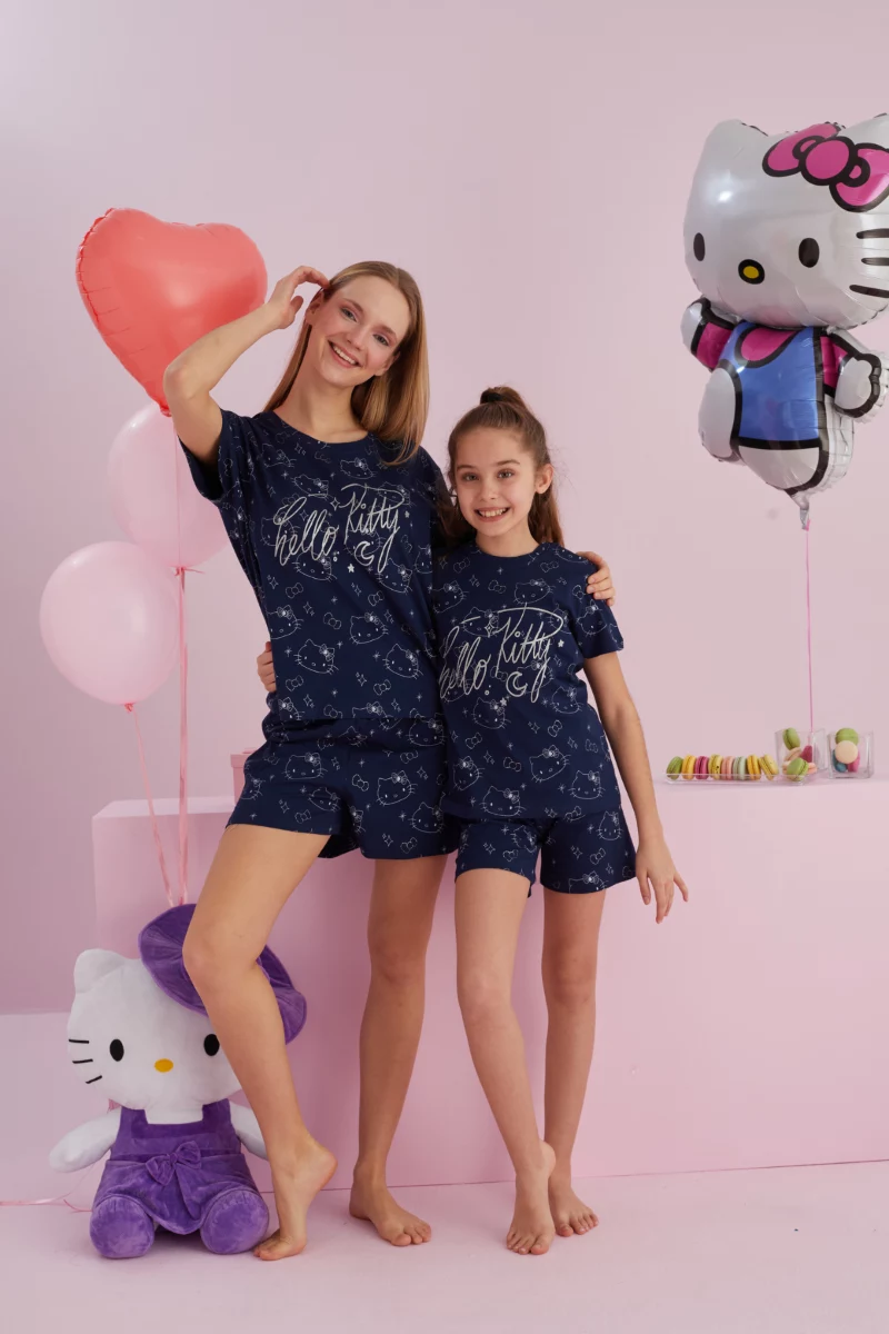 Γυναικεία Πιτζάμα Σορτσάκι Hello Kitty SHINY KITTY
