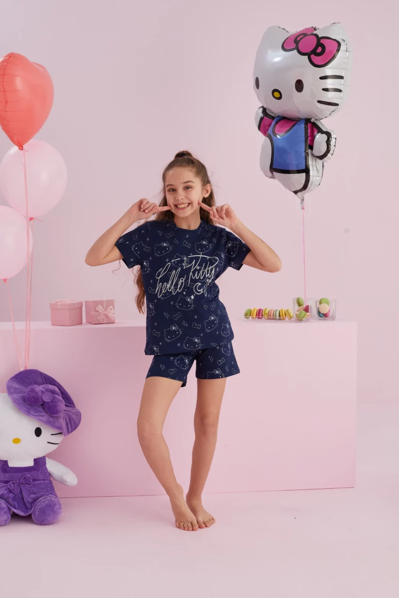 Παιδική Πιτζάμα Σορτσάκι Hello Kitty SHINY KITTY