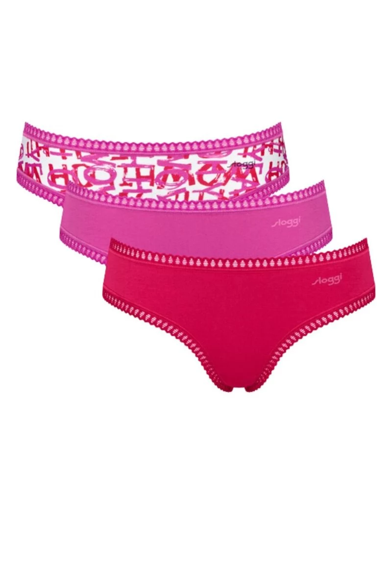 Γυναικεία hipster εσώρουχα Sloggi GO CRUSH M020 3 τεμάχια