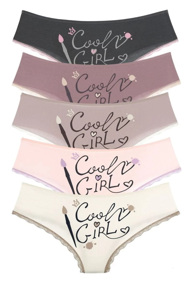 Γυναικεία Hipsters Donella COOL GIRL 5 τεμάχια