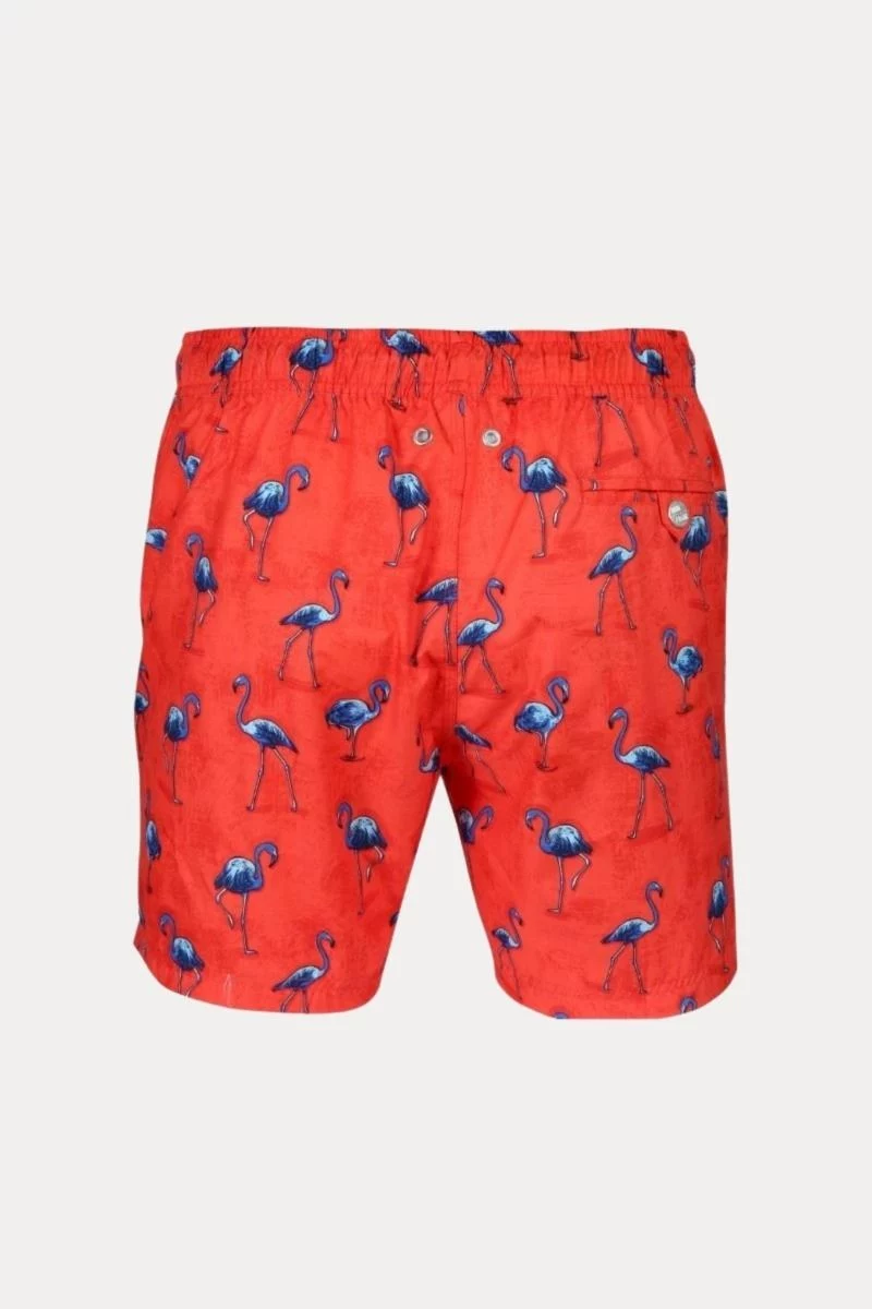 Ανδρικό Μαγιό John Frank FLAMINGO RED