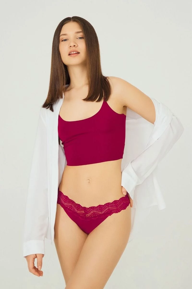 Γυναικείο Brazilian "CottonHill" LINDA BORDEAUX