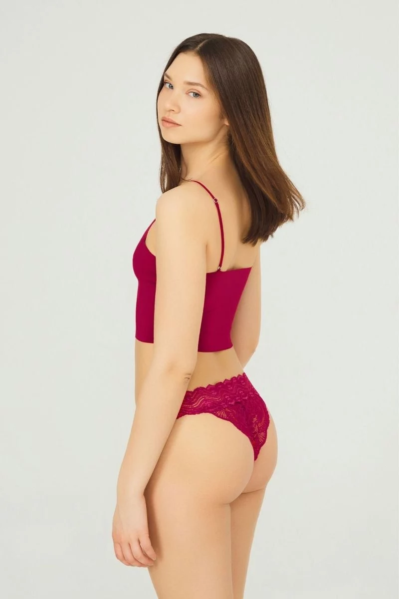 Γυναικείο Brazilian "CottonHill" LINDA BORDEAUX