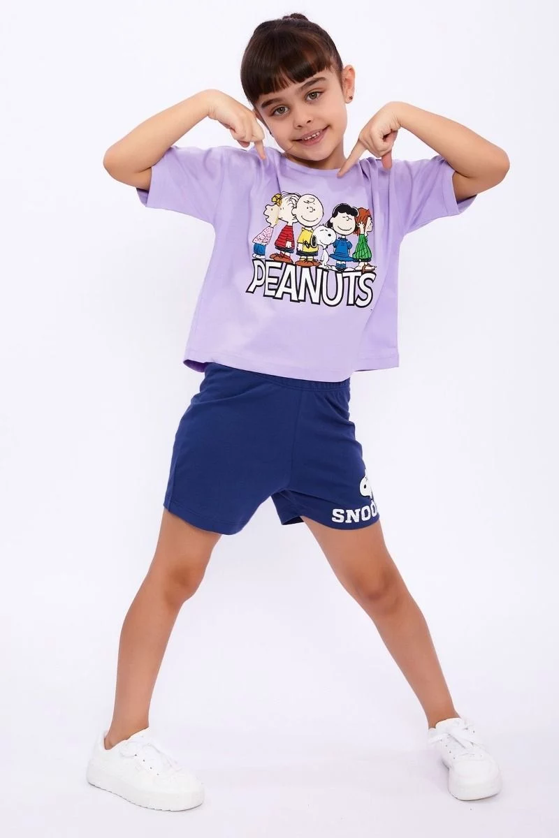 Παιδική κοριτσίστικη φόρμα Looney Tunes ήρωα SNOOPY
