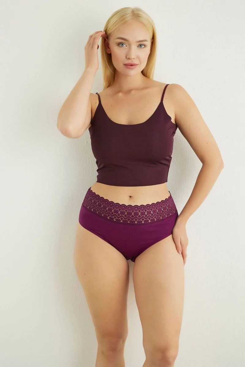 Γυναικείο midi slip εσώρουχο Sexen ARIA