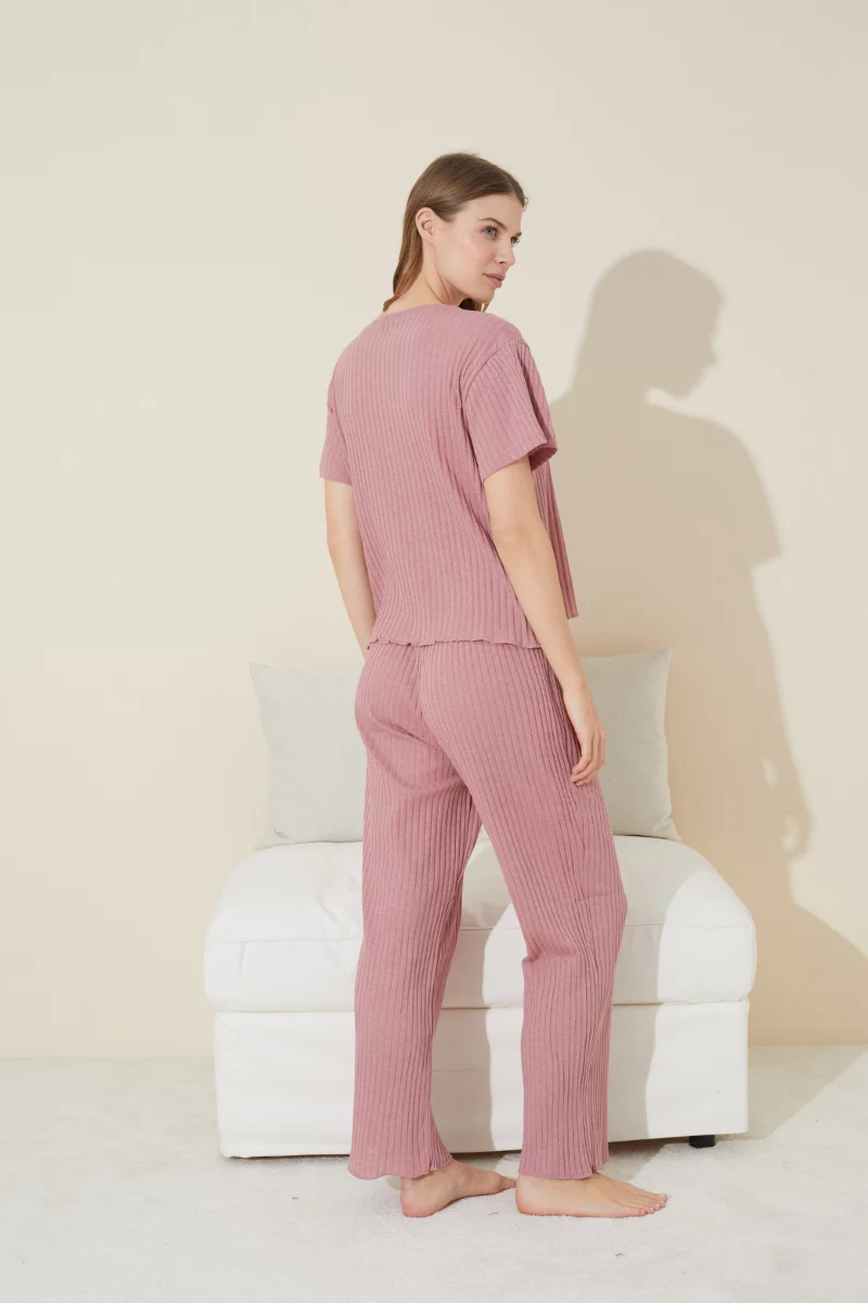 Πιτζάμα siyah inci ISABELLA PINK