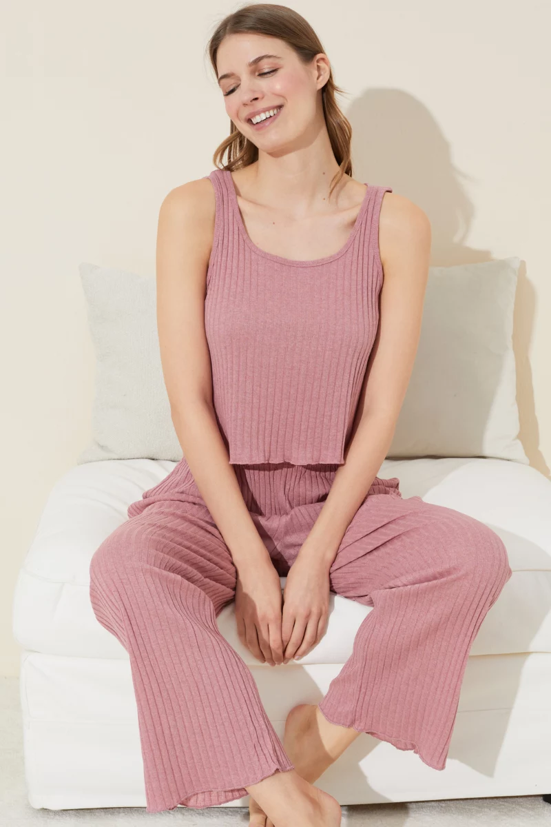 Πιτζάμα siyah inci MAYA PINK Πούδρα