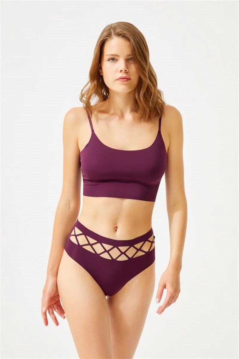 Γυναικείο slip εσώρουχο laser cut CottonHill MARKELLA