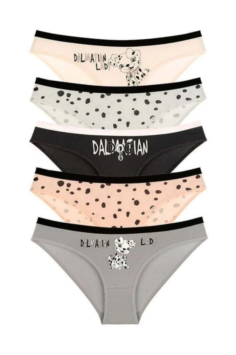 Γυναικεία εσώρουχα Slips Donella DALMATIAN 5 τεμάχια