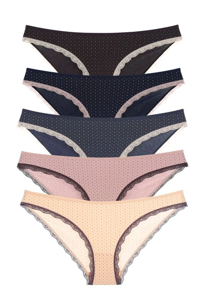 Γυναικεία Slips Donella TINY HEARTS I 5 τεμάχια