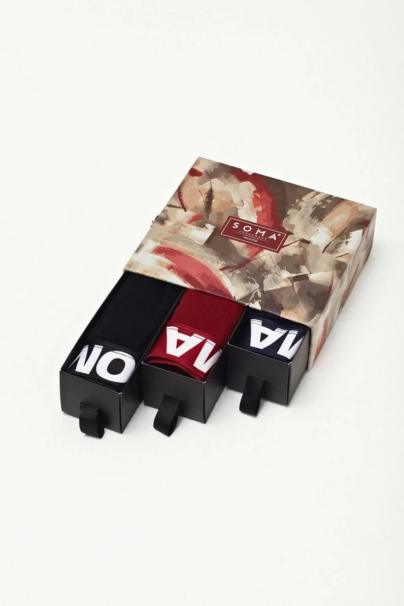 Boxers "Soma" PICASSO 3 τεμάχια