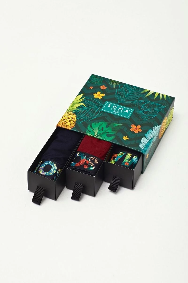 Boxers "Soma" TROPIC 3 τεμάχια
