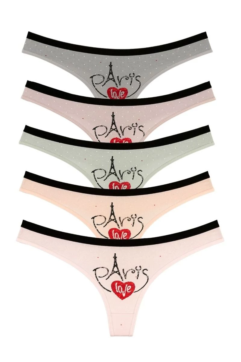Γυναικεία String Donella PARIS 5 τεμάχια