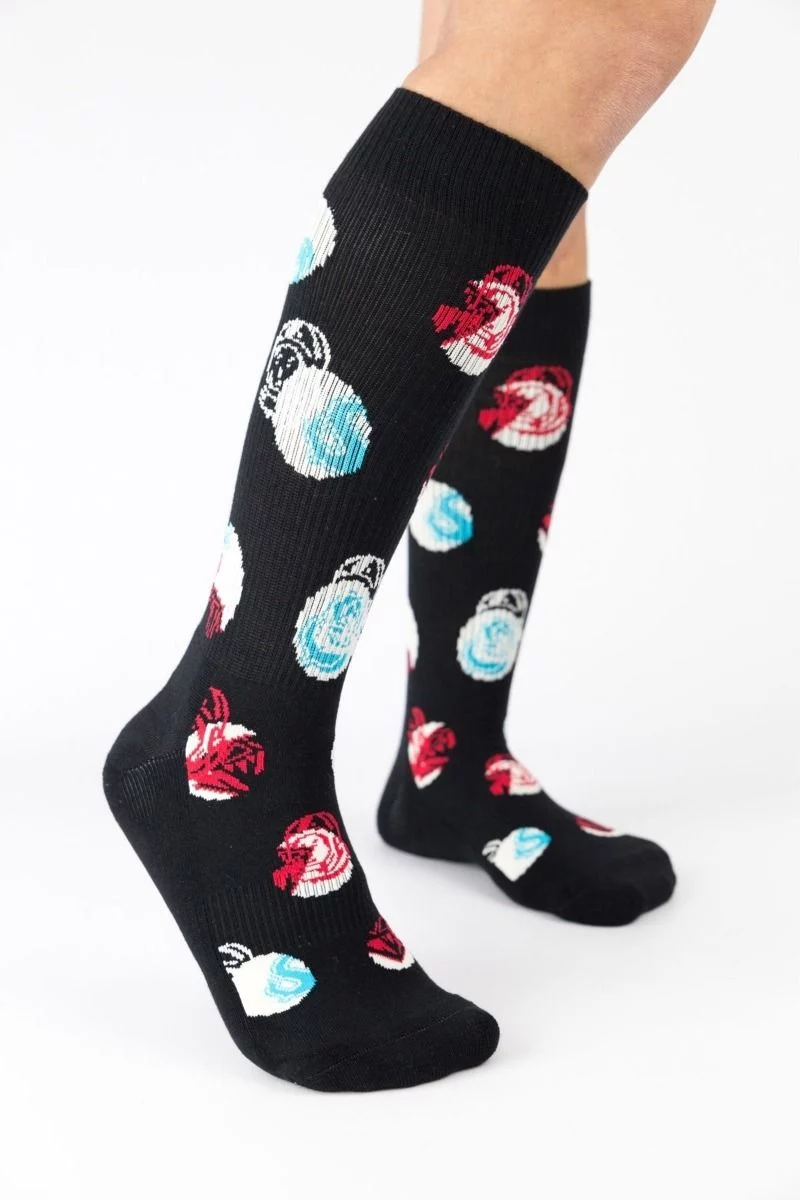  Unisex Αθλητικές Κάλτσες Crazy Socks HELMET II