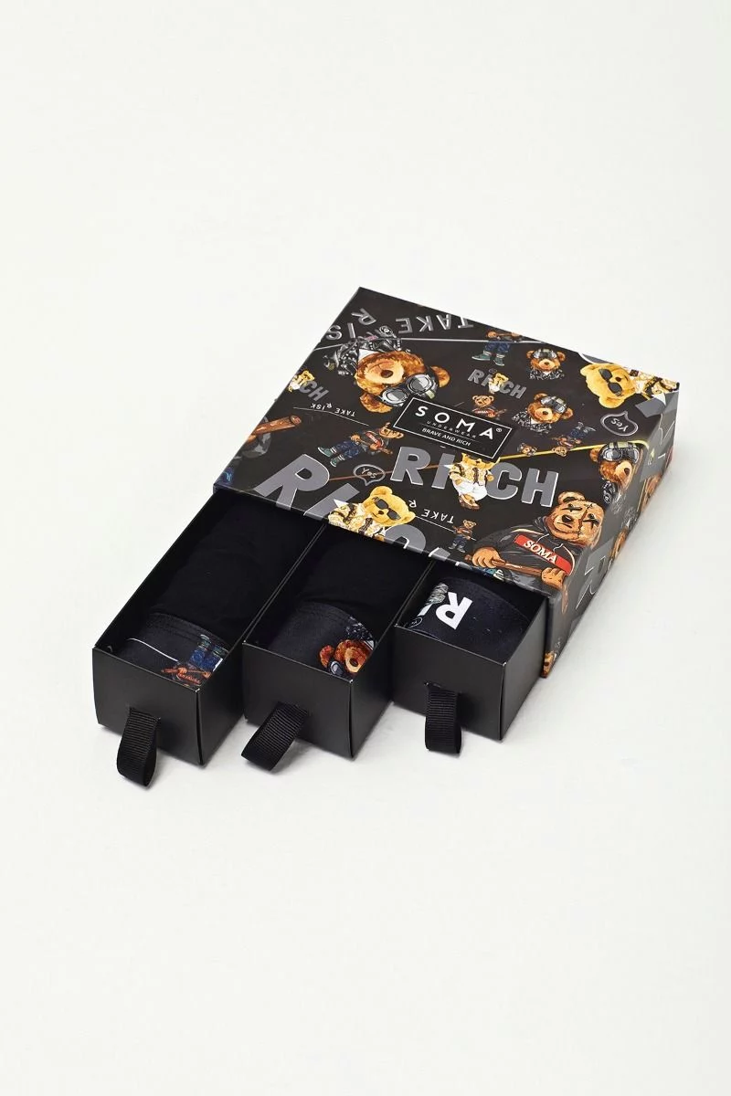 Boxers "Soma" BRAVE AND RICH 3 τεμάχια